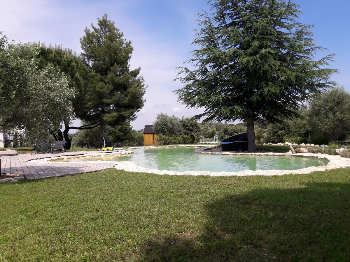 La Lune O Collines - Gite Villa Ledenon ภายนอก รูปภาพ